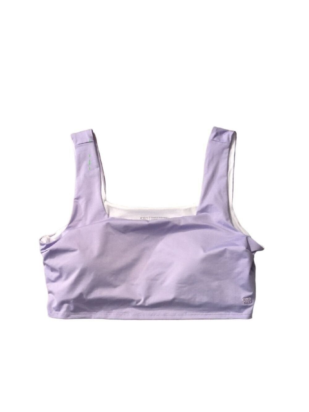 Albion Periwinkle Olivia Swim Crop Top Size XXL